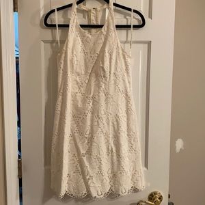 Lily Pulitzer White Lace Shift Dress